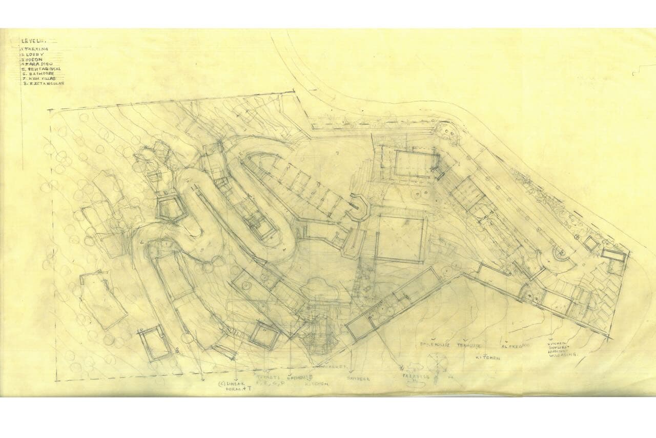Billy Goat Resort - Layout Sketch