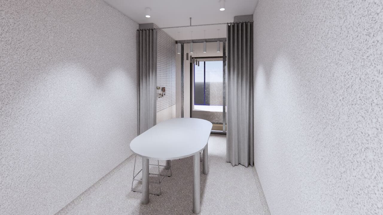 CTRL Z - Store Upper Floor 3D Render