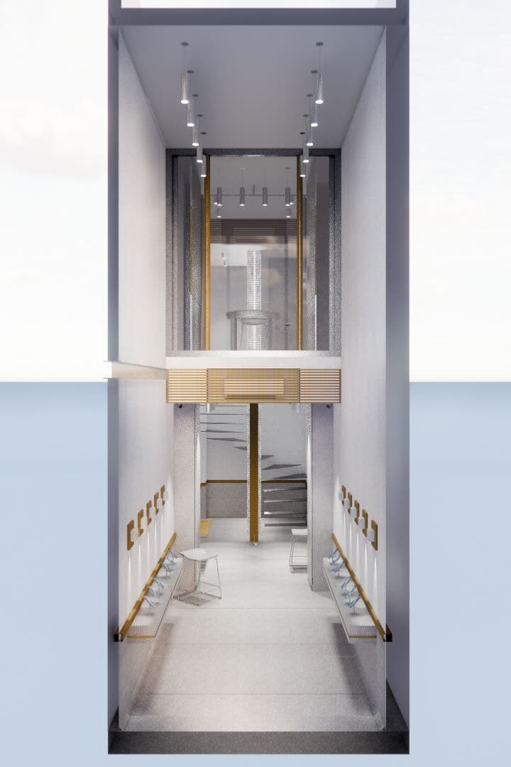 CTRL Z - Store Front Facade 3D Render