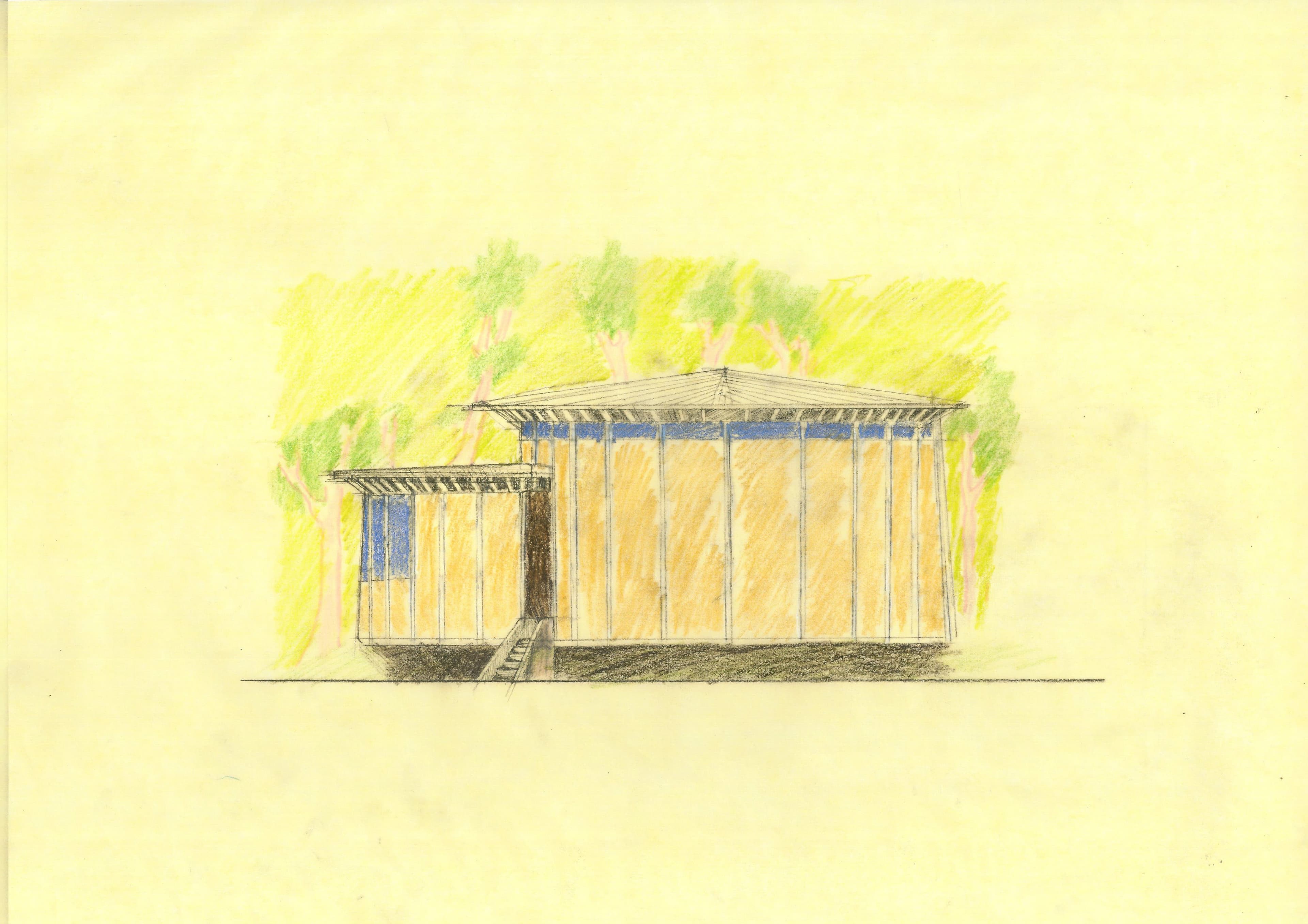 Aranya Sangharama Monastery - Concept Sketch