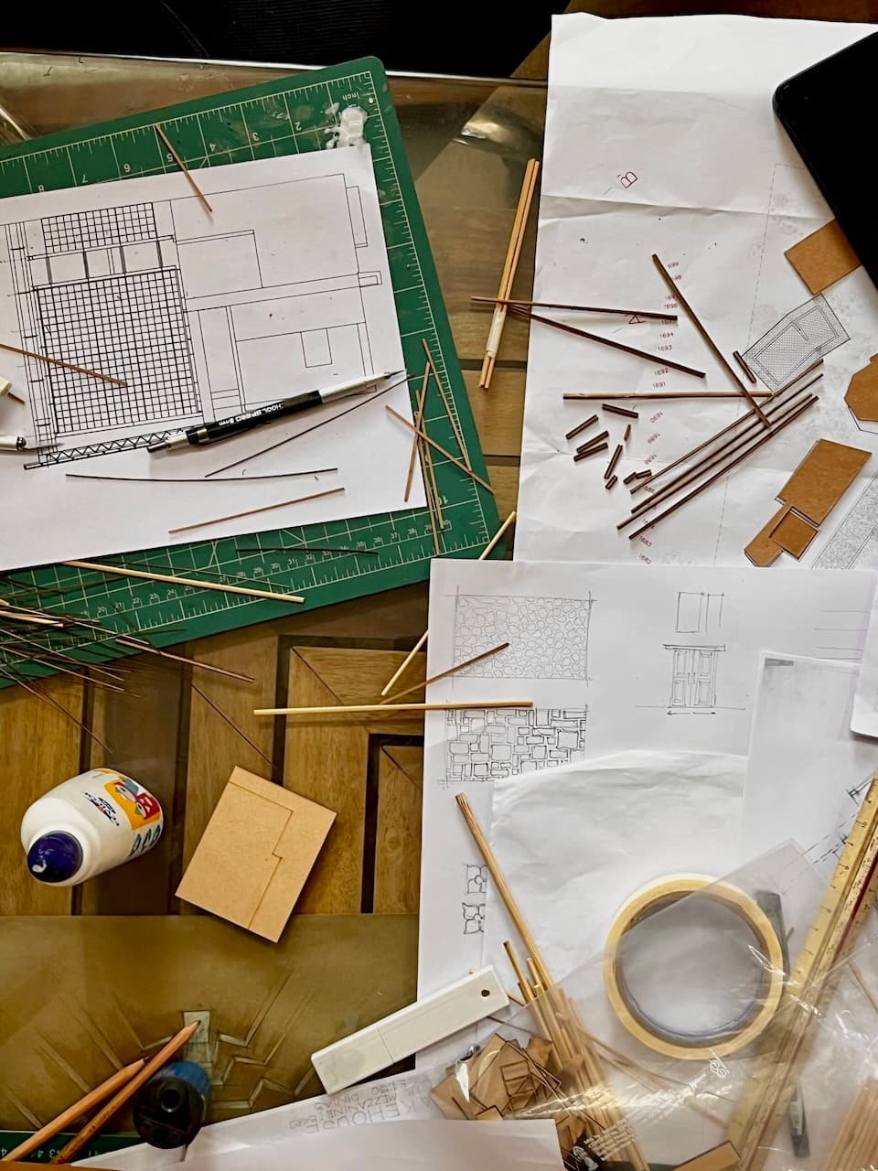 DBH - Model making work in progress picture