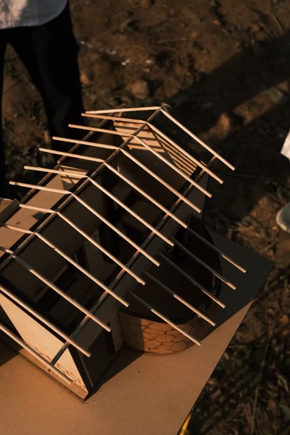 Stylized picture of the model